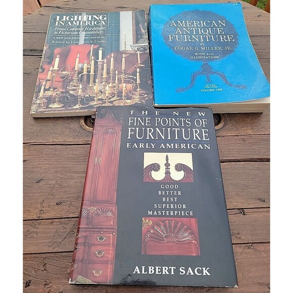 Books Antique American Furniture and Lighting Sack, Cooke, Miller Lot of 3 - Picture 15 of 15